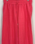 Country Road Wide Leg Linen Pants | Fuchsia