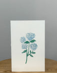 Eloise's Easel Watercolour Card | Blue Flowers