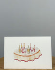 Eloise's Easel Watercolour Card | Dining Table