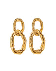 Infinite Hoop Earrings | Gold