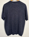 Joseph Lurex Cashmere Tee | Navy