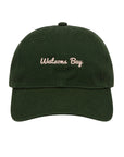 Watsons Bay Cap | Dark Green/Pink