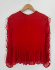 Manning Cartell Embroidered Blouse | Red