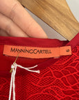 Manning Cartell Embroidered Blouse | Red