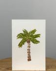 Eloise's Easel Watercolour Card | Palm Tree