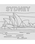 Sydney Art Pack – DIY Paint Kit with Canvas, Design & Tools
