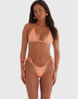 Z The Labell Ami Bottom | Metallic Apricot