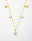 Celestial Charm Necklace | Gold
