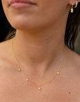Celestial Charm Necklace | Gold