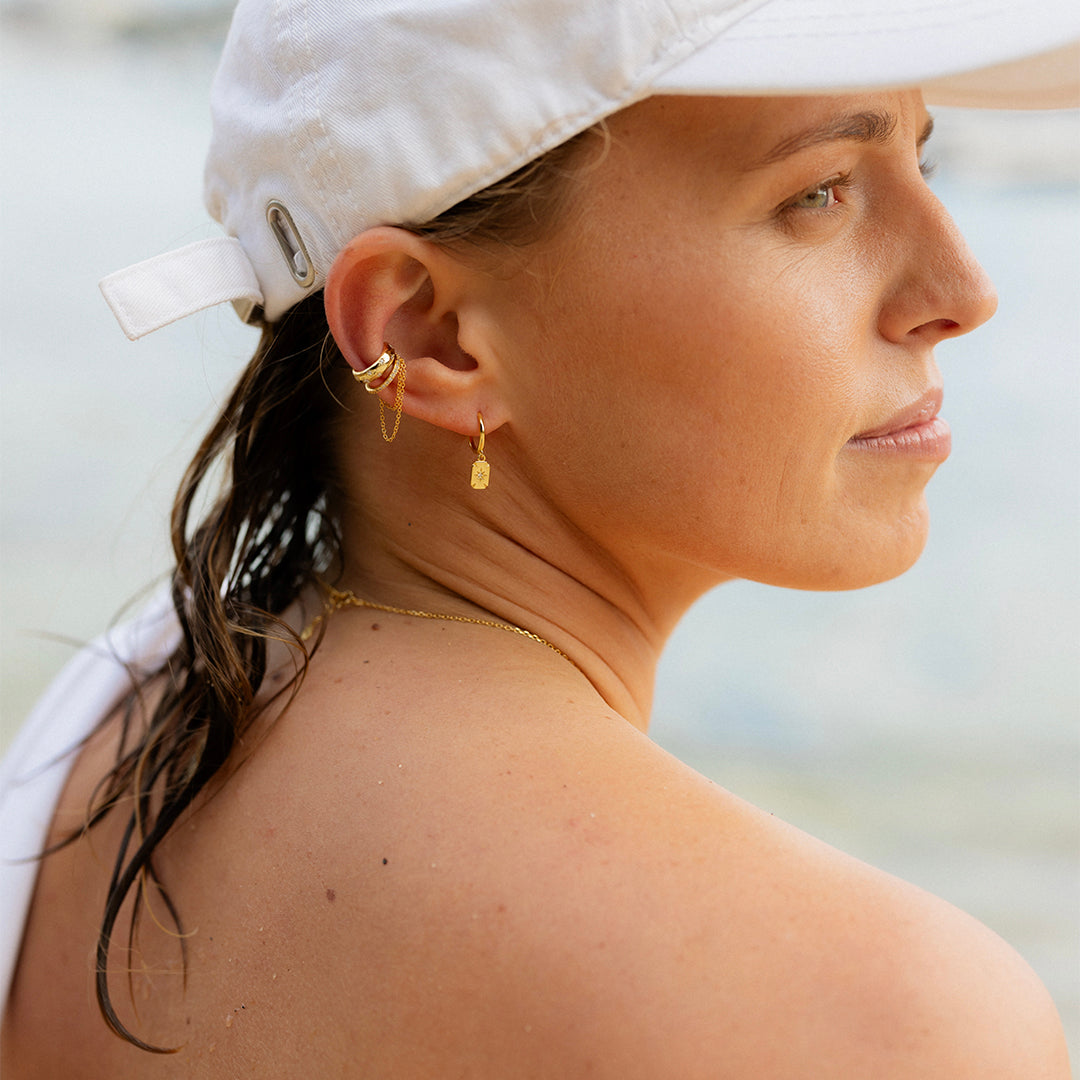 Celestial Ear Cuff in Gold