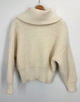 Chunky Collared Jumper | Ecru