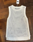 Country Road Open Knit Tank | Ivory