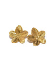 Fiore Statement Earrings in Gold