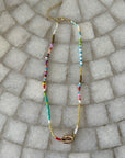 Ibiza Pukka Shell Beaded Necklace