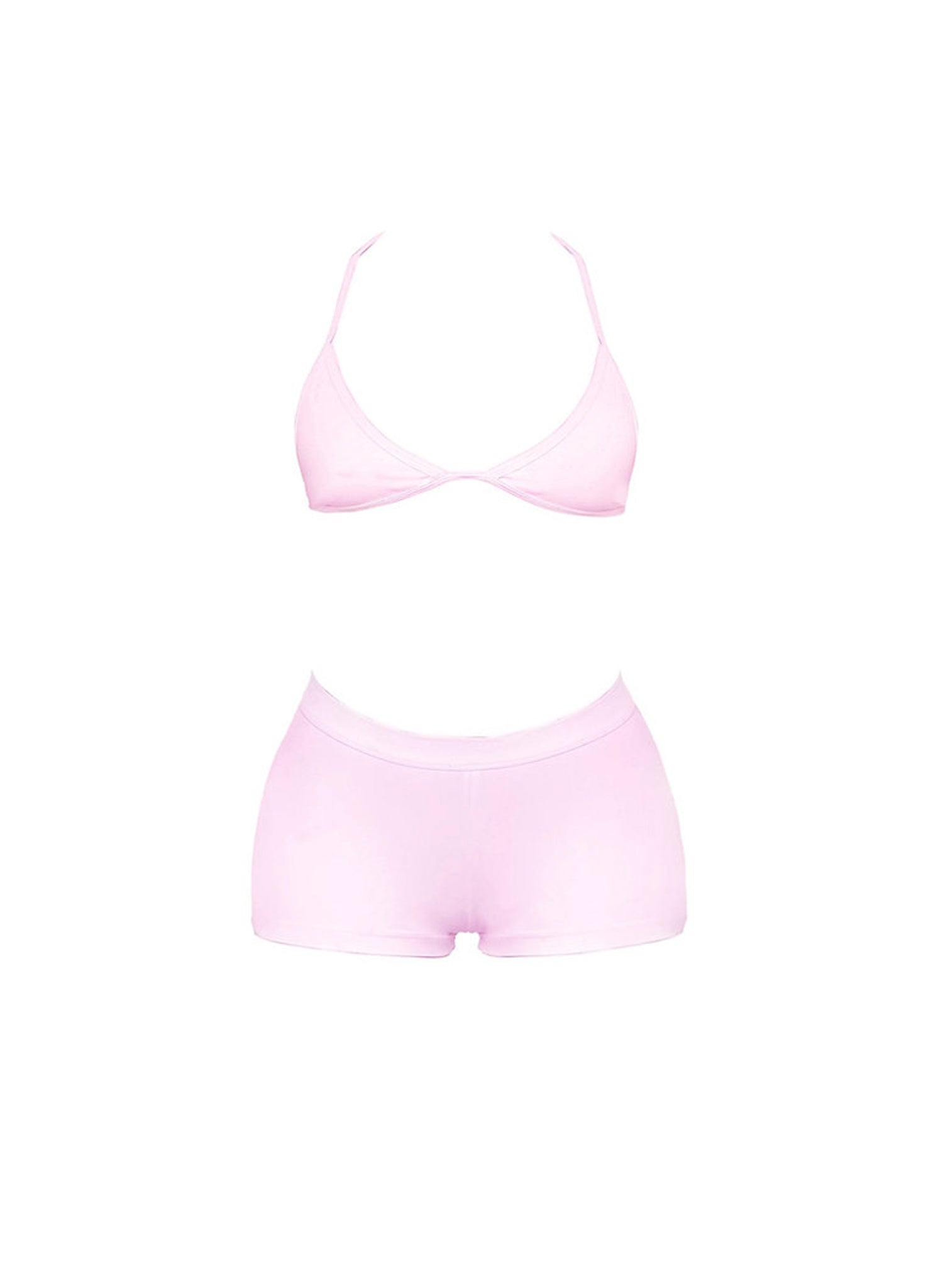 Z The Labell Short & Pink Swim Shorts