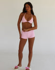 Z The Labell Short & Pink Swim Shorts