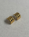 Sia Statement Earrings in Gold