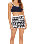 The Upside Black and White Crochet Shorts