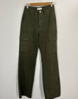 Zara Cargo Pants | Army Green