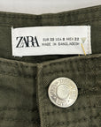 Zara Cargo Pants | Army Green
