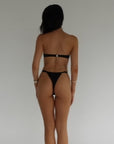 Z The Labell Mila Bikini Bottom in Black