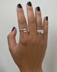 Hug Ring in Silver