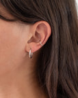 Minnie Single Ear Cuff in Silver