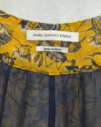 Isabel Marant Etoile Floral Silk Printed Camisole | Yellow/Navy