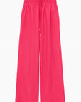 Country Road Wide Leg Linen Pants | Fuchsia
