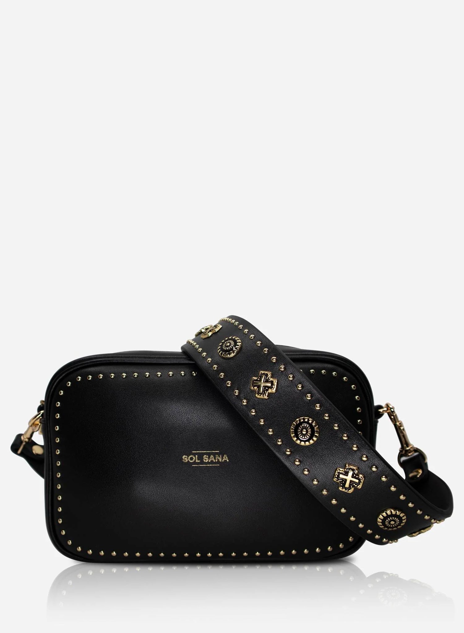 Sol Sana Camera Bag | Black/Gold