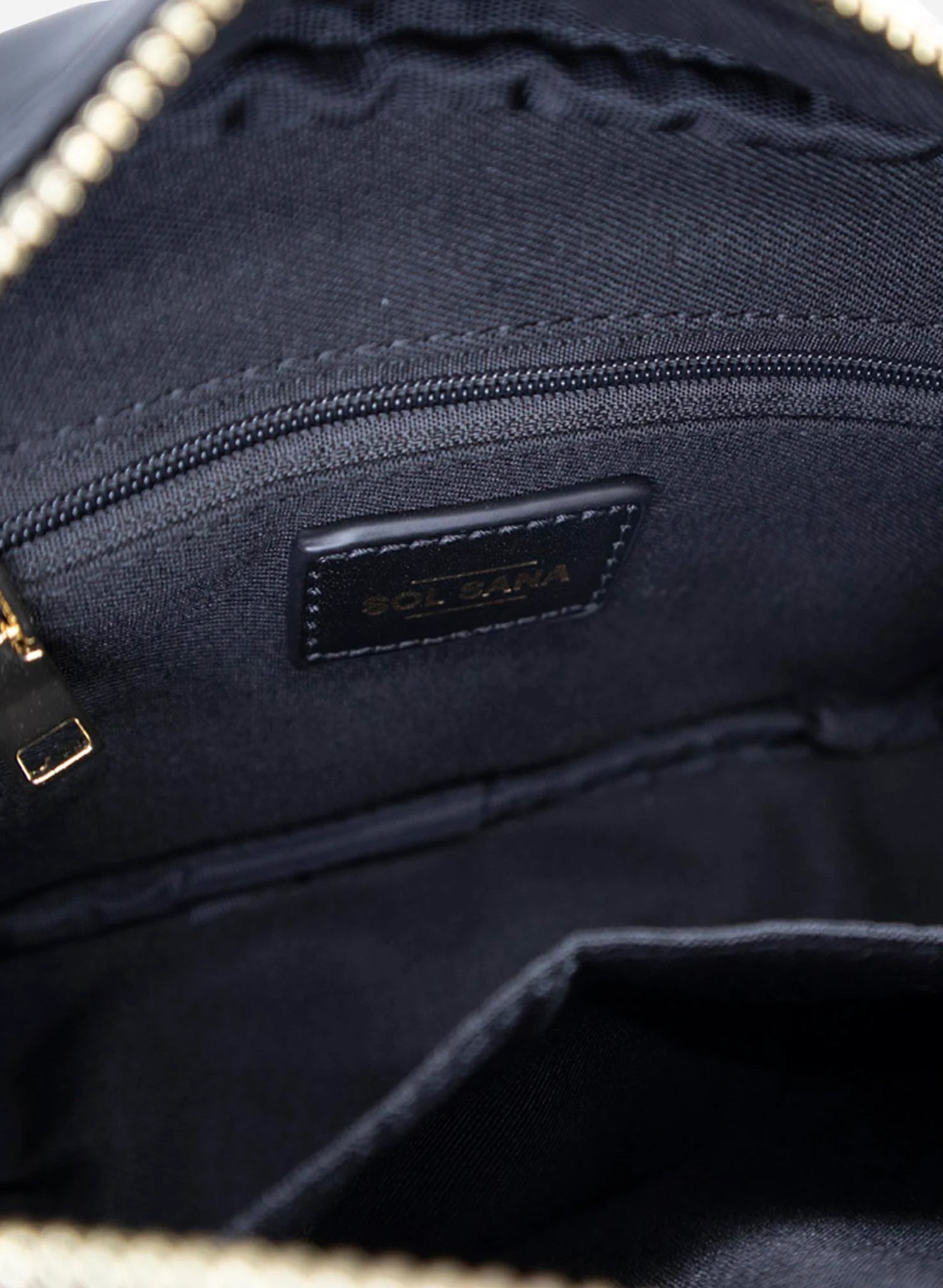 Sol Sana Camera Bag | Black/Gold