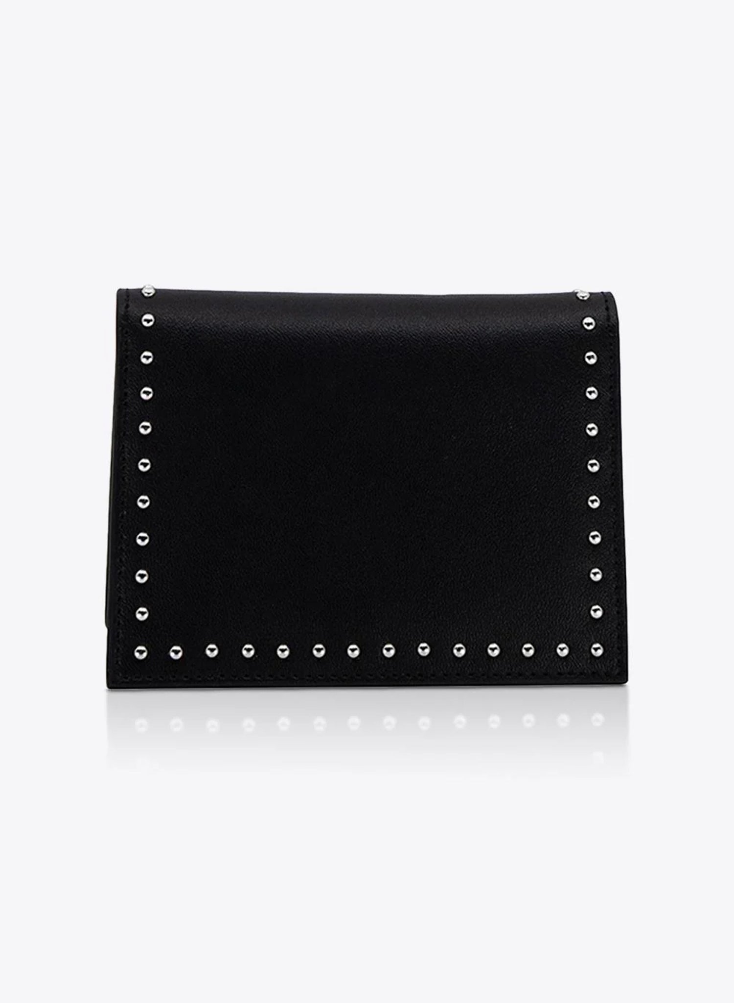 Sol Sana Leather Cardcase | Black/Silver