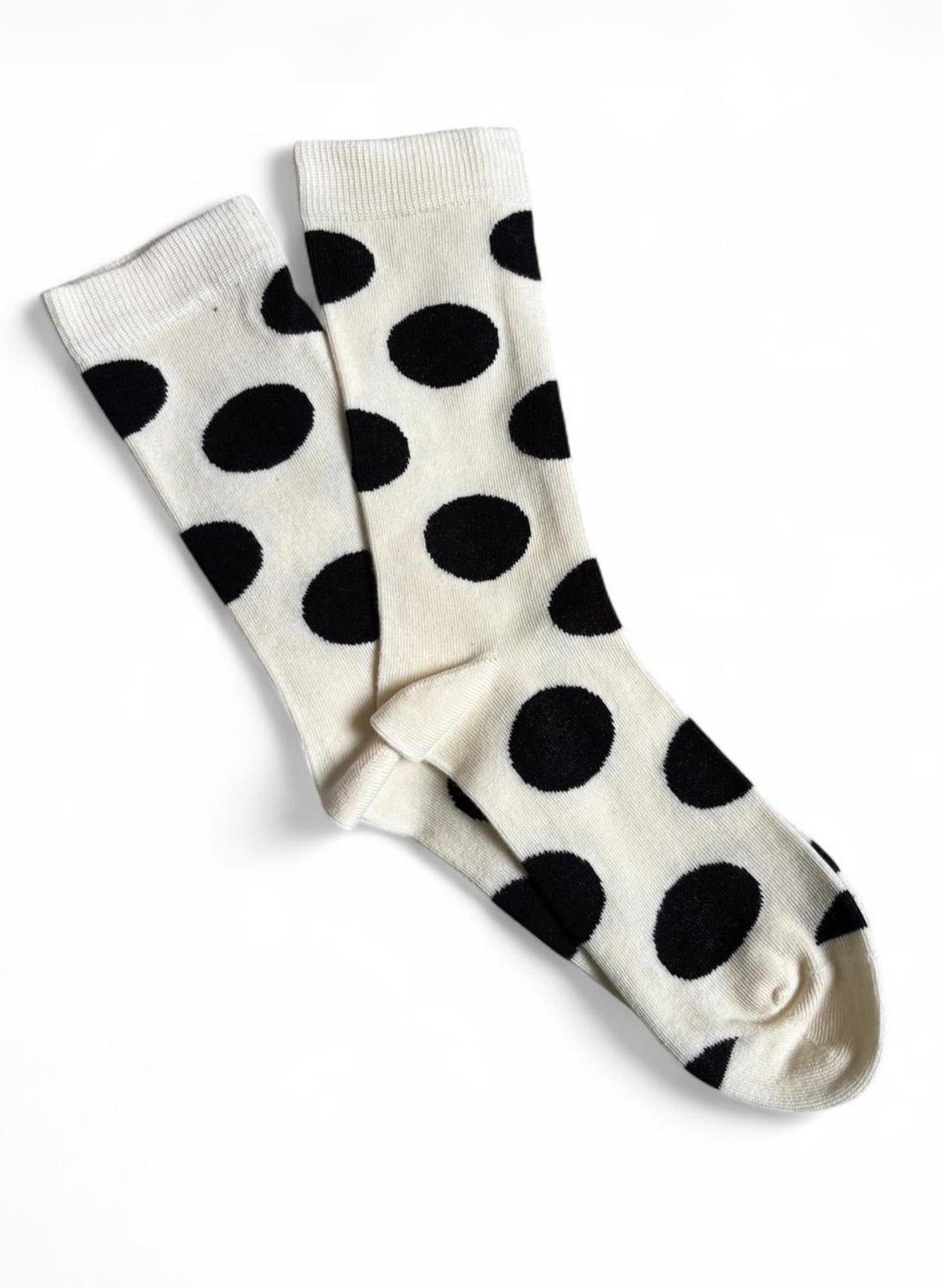 Organic Cotton Crew Socks | Polka Dot
