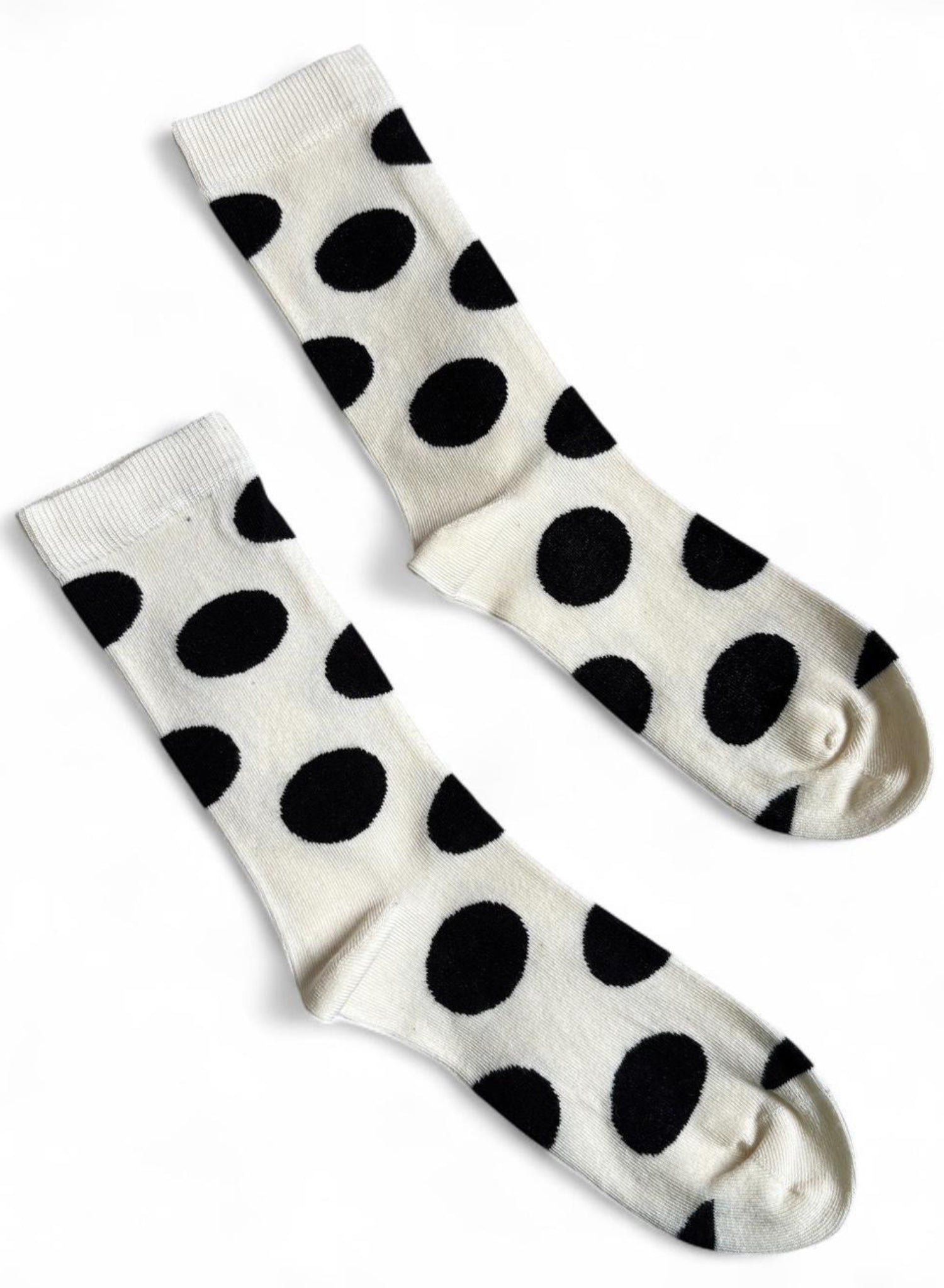Organic Cotton Crew Socks | Polka Dot