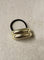 Double Bar Statement Hardware Hair Tie
