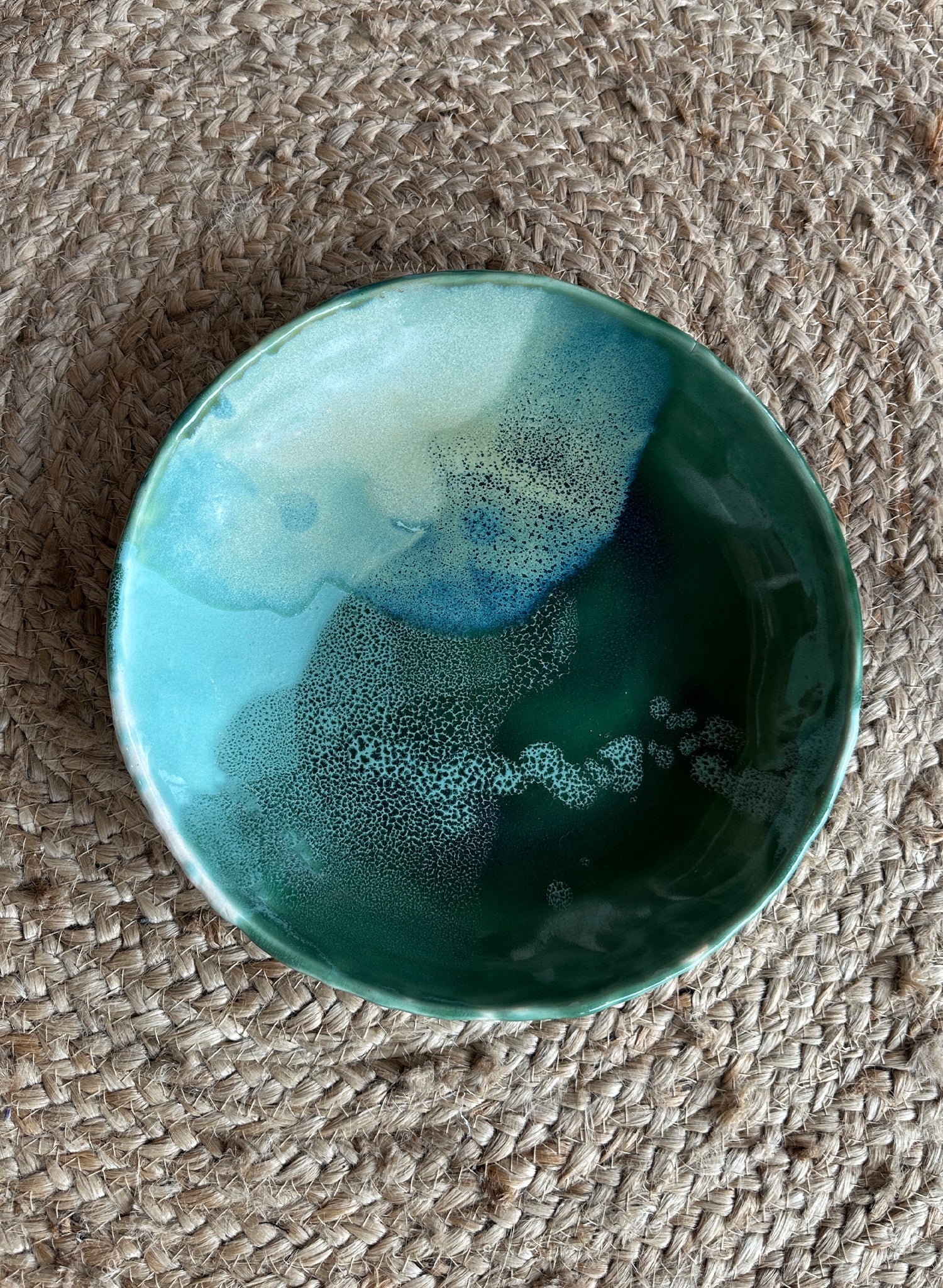 Mclay Studio Large Green Serving Bowl