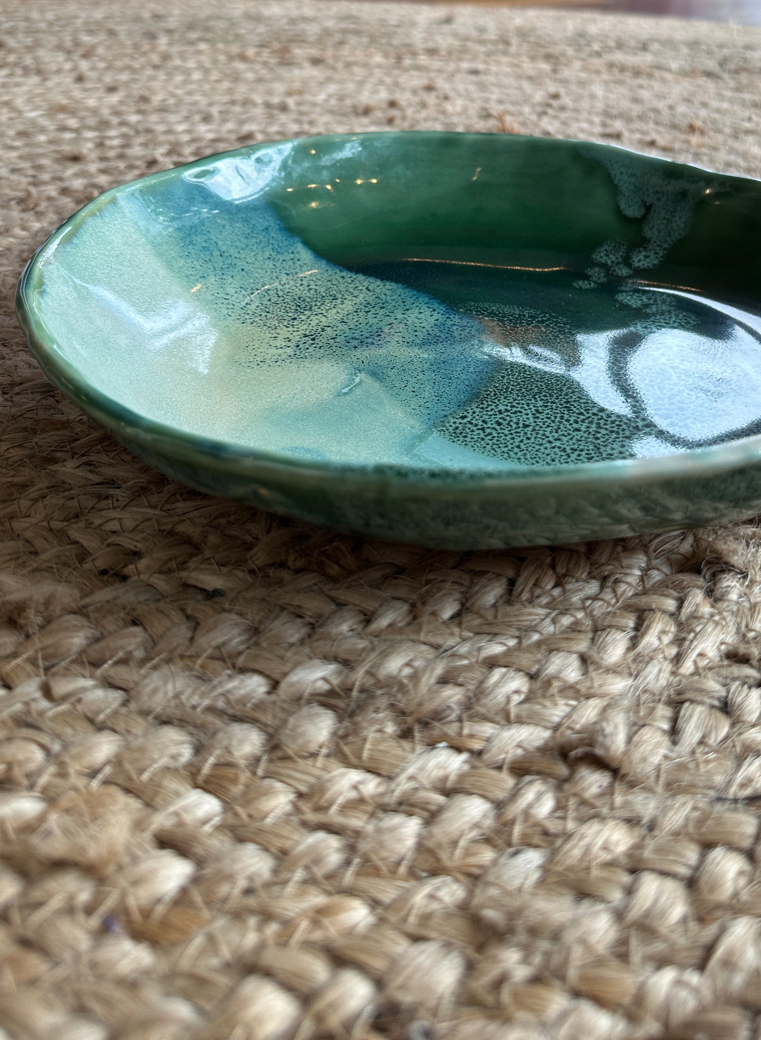 Mclay Studio Large Green Serving Bowl