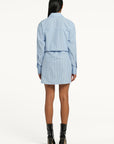 Nobody Denim Striped Shirt Dress | Blue/White