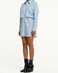 Nobody Denim Striped Shirt Dress | Blue/White