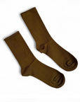Rolled Hem Modal Socks | Cafe Au Lait