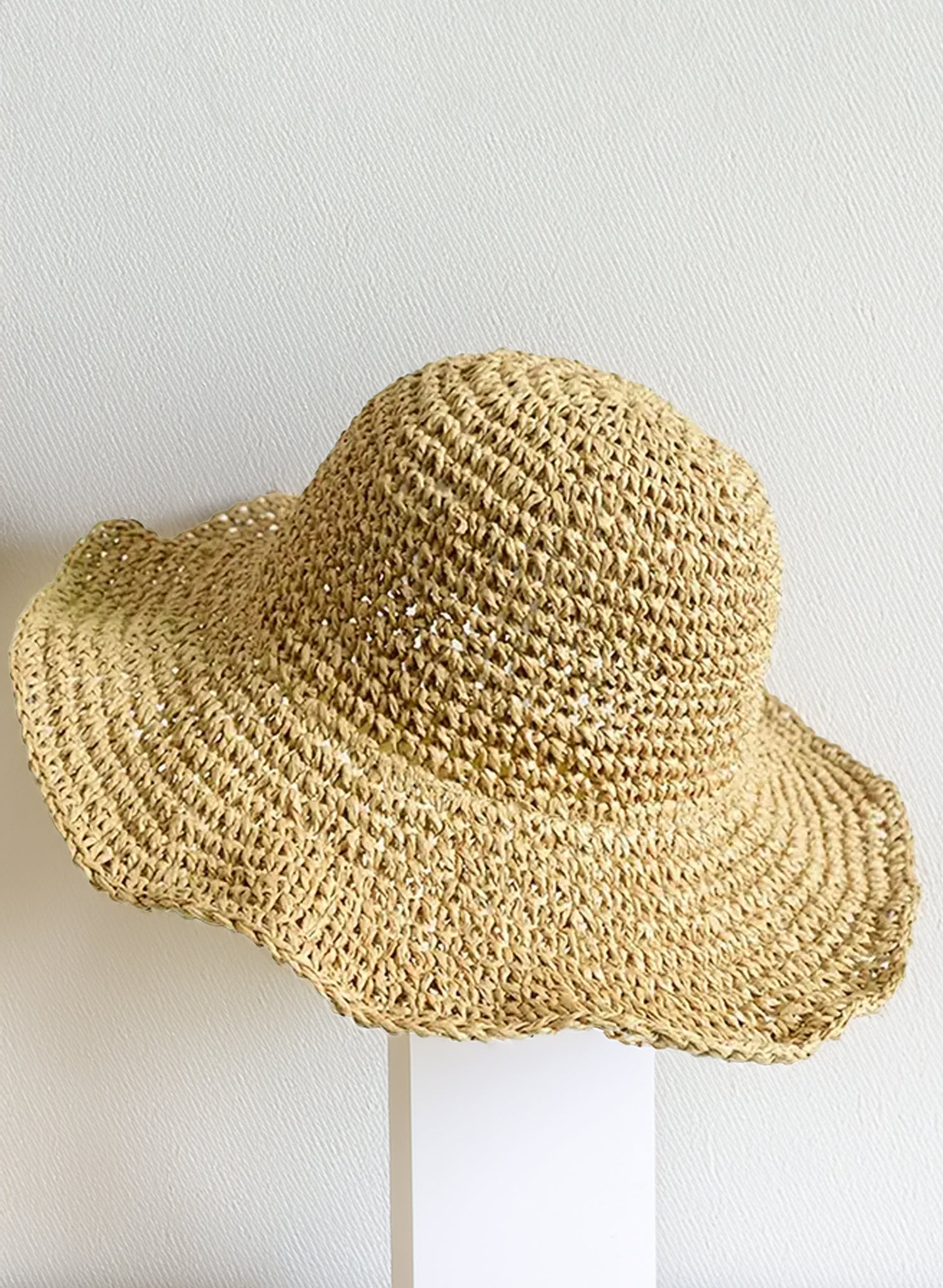 Flexible Straw Sun Hat | Natural
